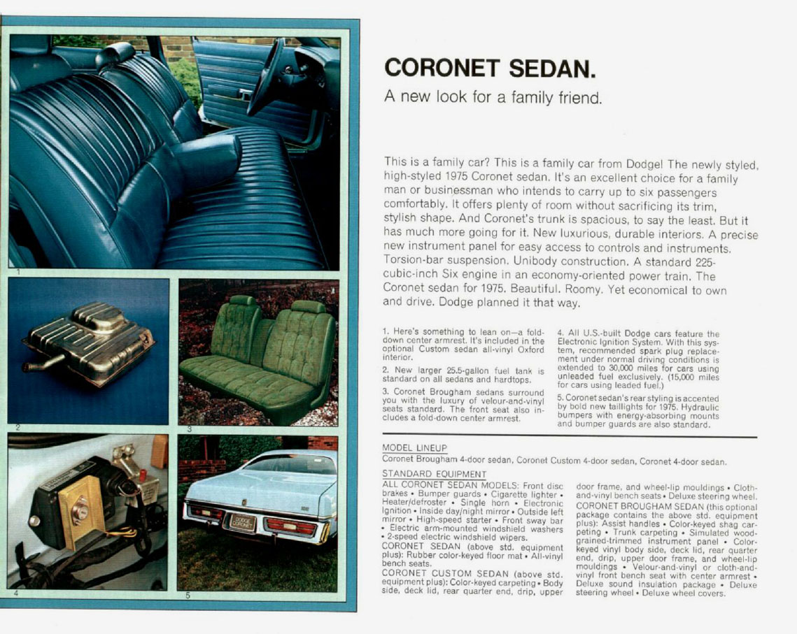 1975 Dodge Brochure Page 21